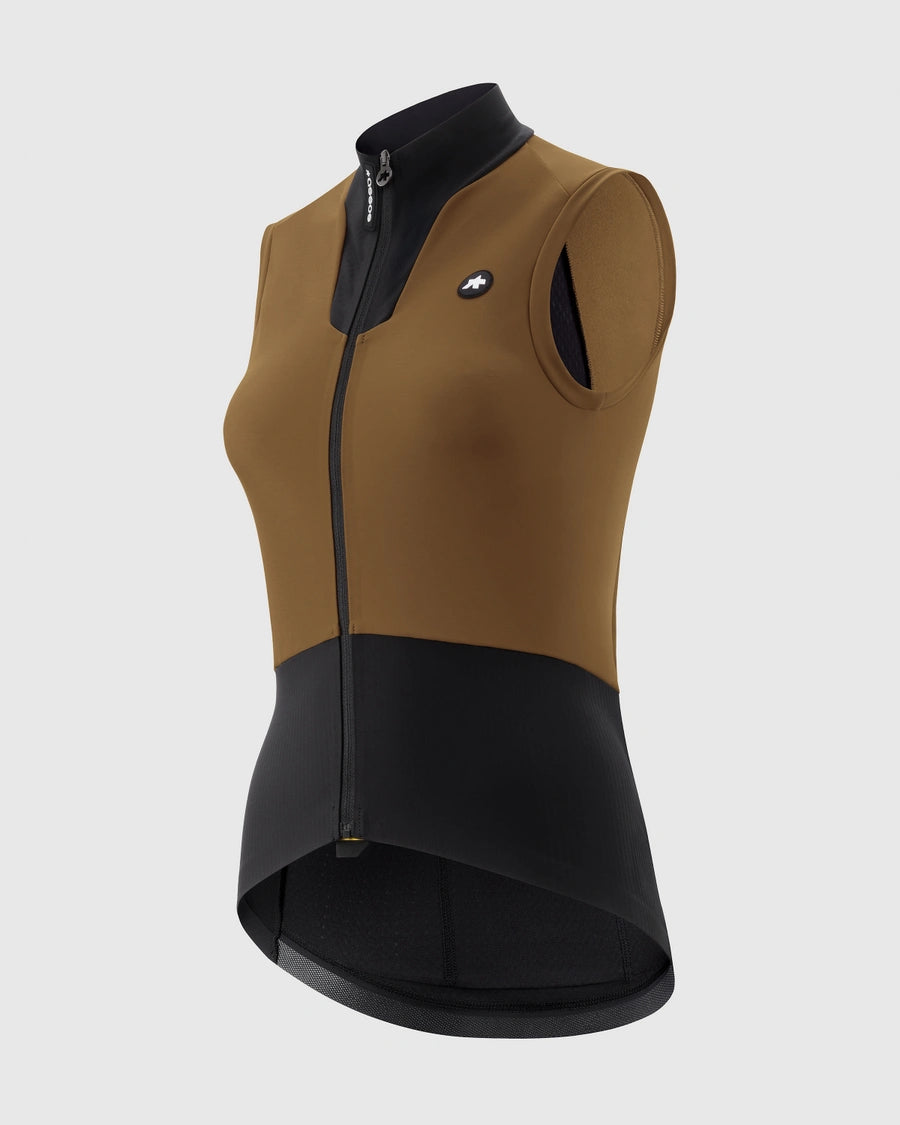 ASSOS DYORA R SPRING FALL S11 Γυναικείο αμάνικο μπουφάν Jupiter Gold