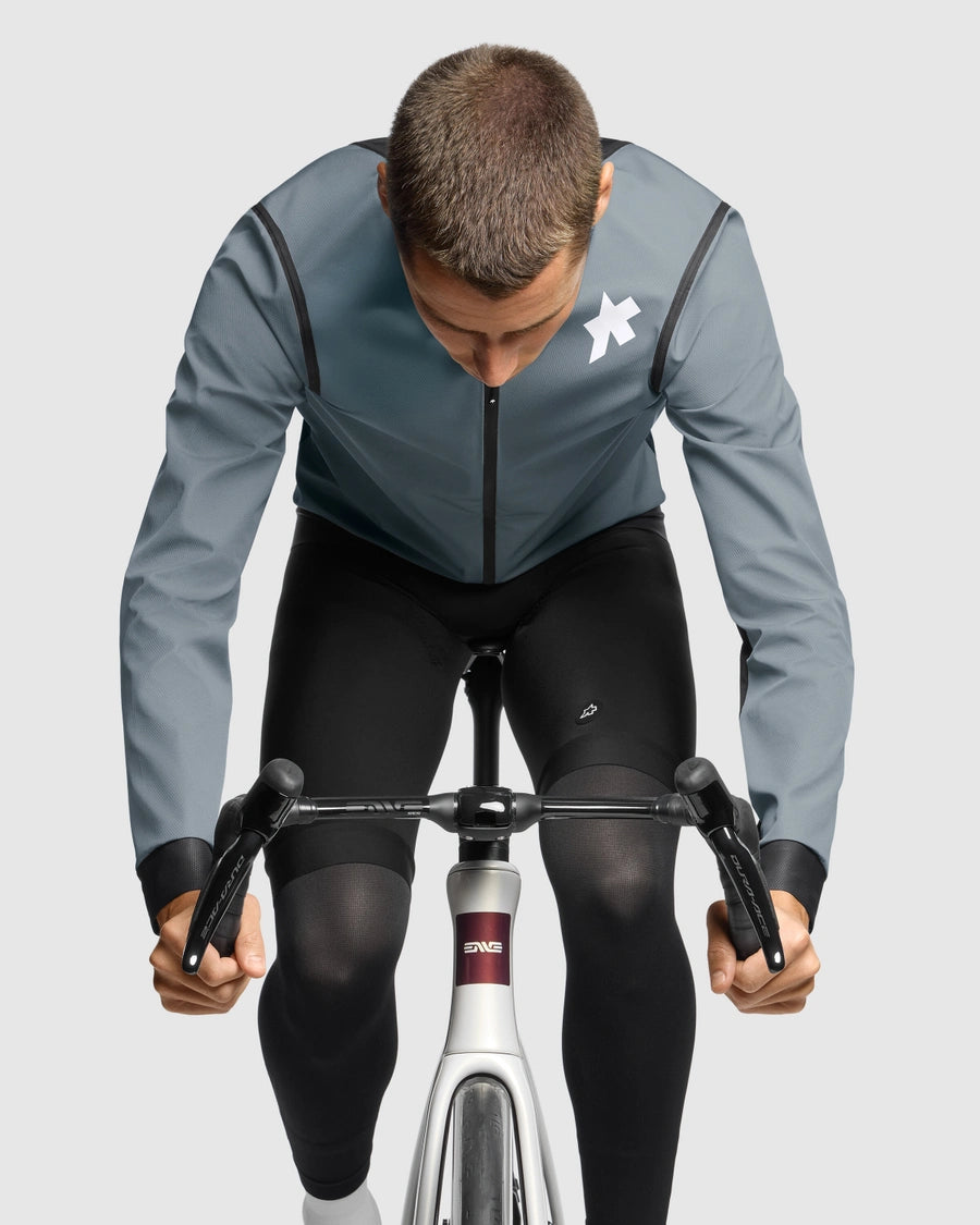 ASSOS MILLE GTS STURMPRINZ RAIN S11 Μπουφάν Ασημί