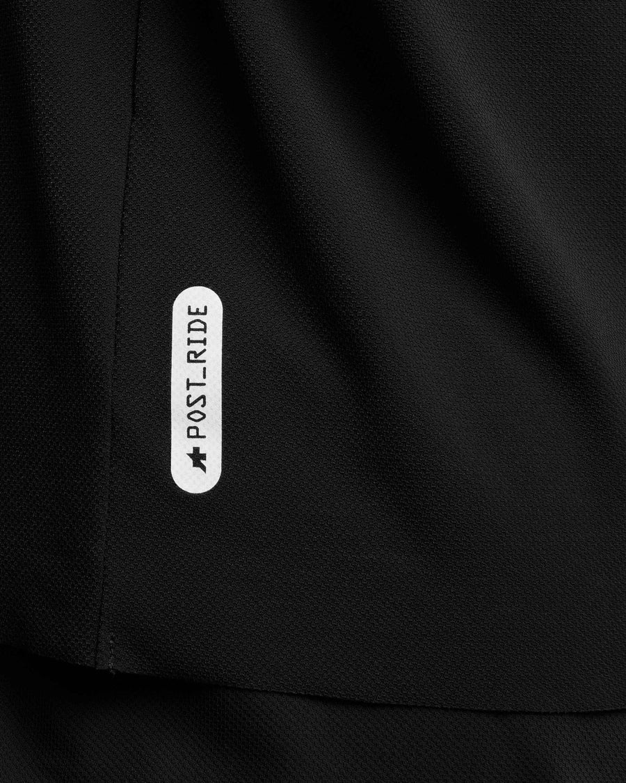 ASSOS TACTICA POST RIDE T5 Κοντομάνικο Jersey Μαύρο