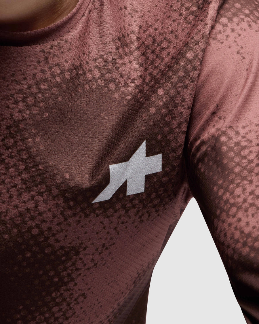 ASSOS TACTICA T5 MUD PLAGE Jersey μακρυμάνικο καφέ