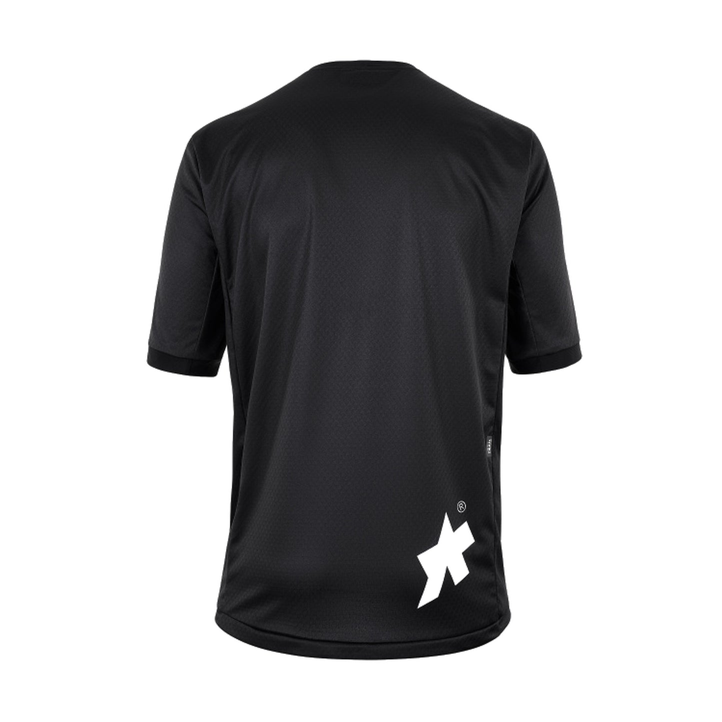 Μπλούζα ASSOS TRAIL  T3 με κοντά μανίκια, μαύρη