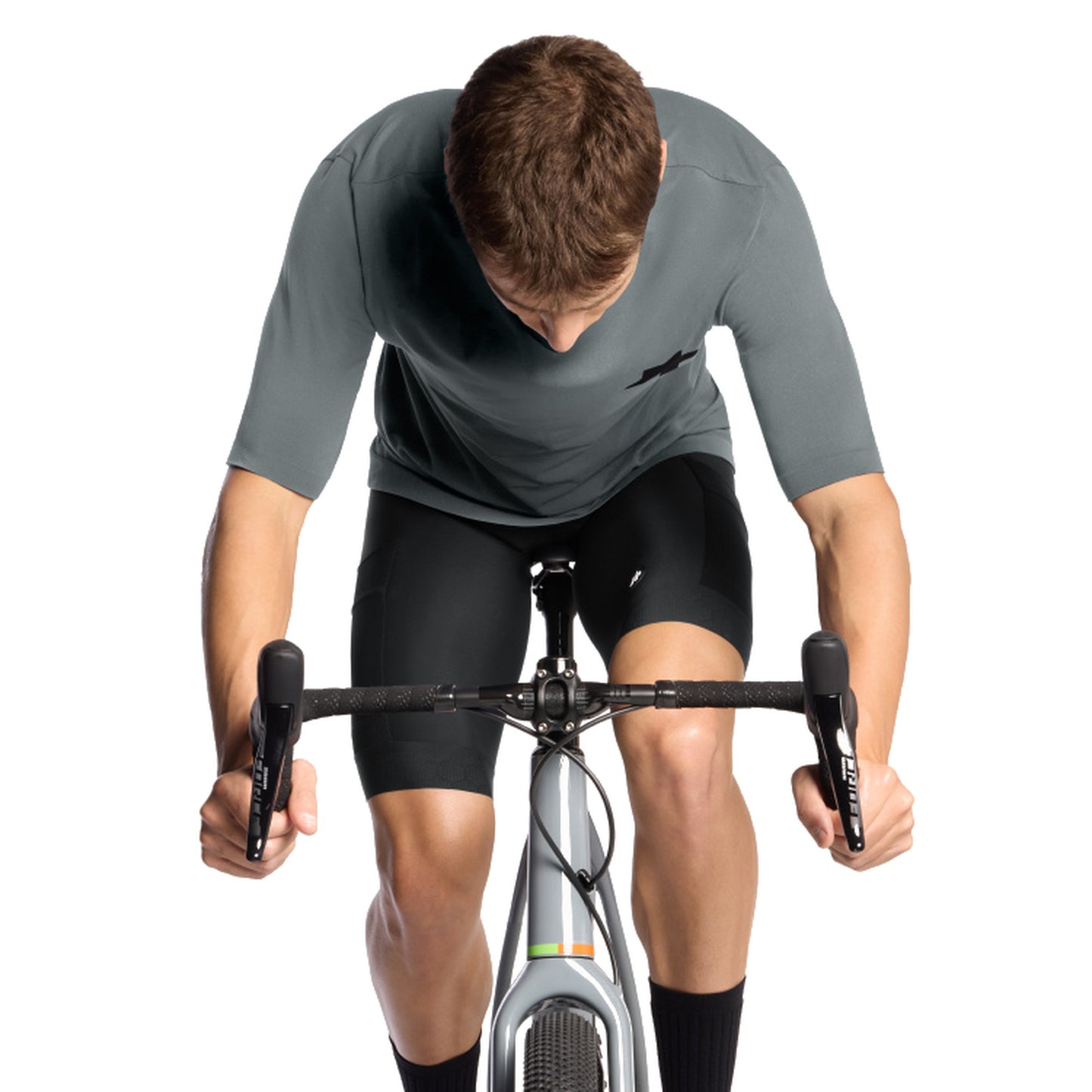 ASSOS TACTICA TECH T5 Short-Sleeve Jersey, Gray