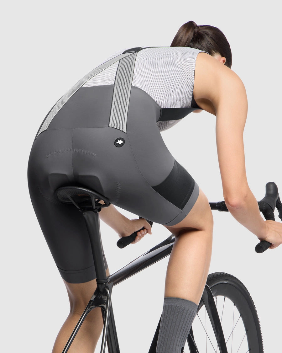 ASSOS TACTICA KIESKAFER T5 GRAVEL Bibshort for Women Grey