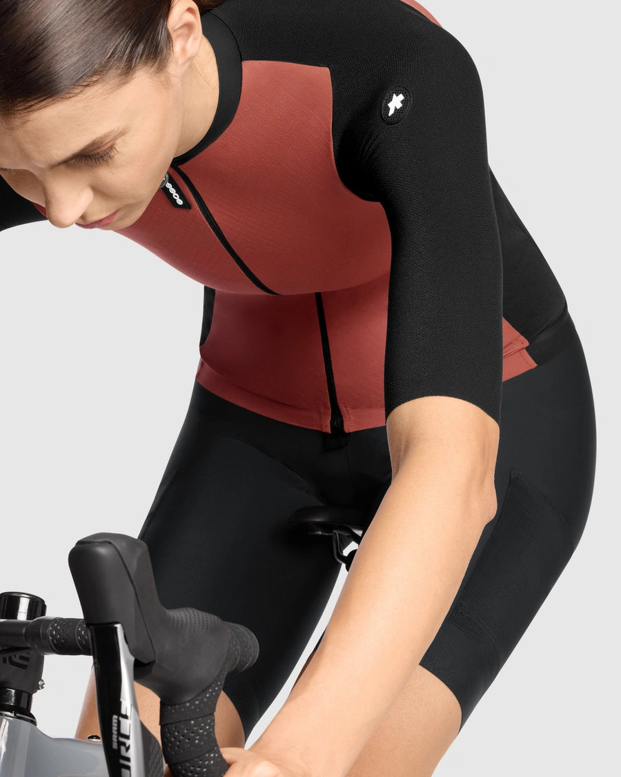ASSOS TACTICA T5 Γυναικείο κοντομάνικο καμένο καφέ Jersey