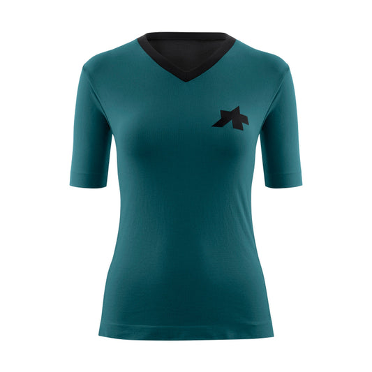 ASSOS TACTICA TECH T5 Women's Short-Sleeve Jersey, Green