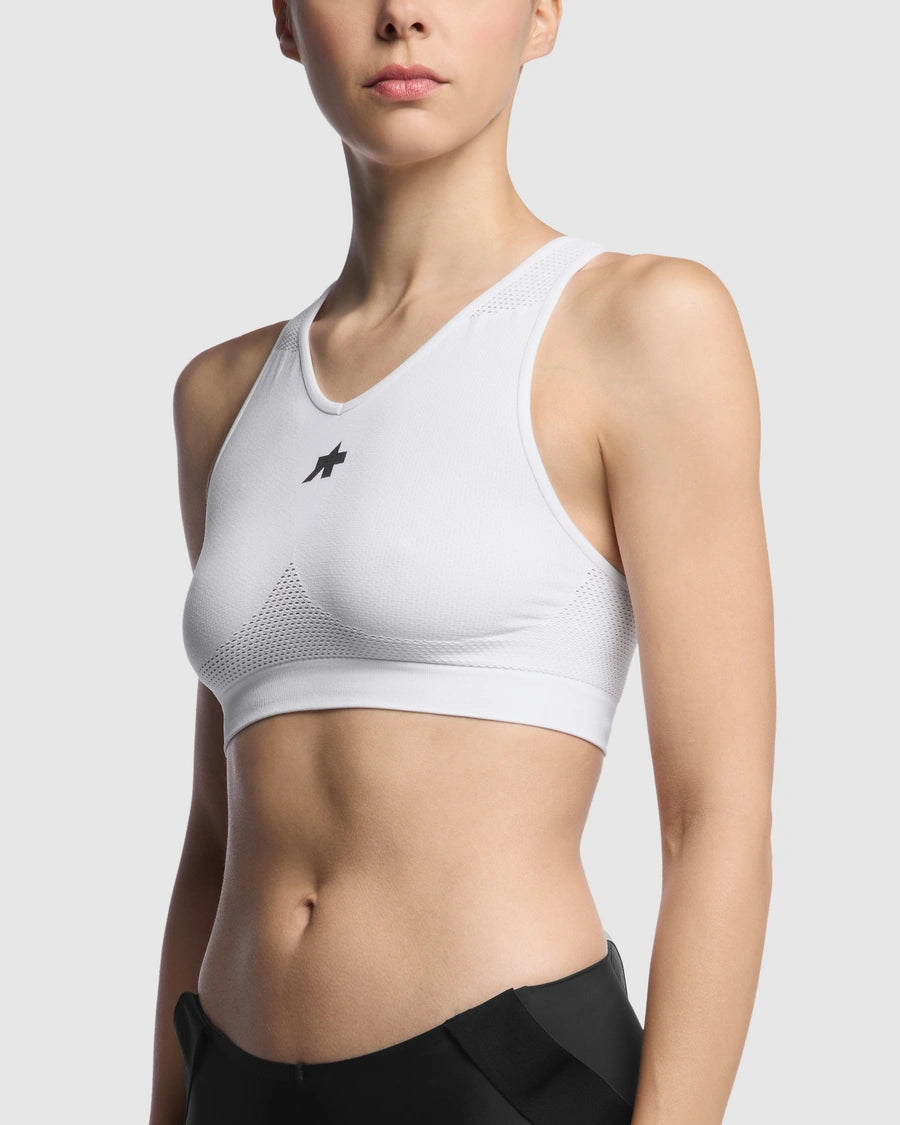 Women's bra ASSOS CROPPED P1 White