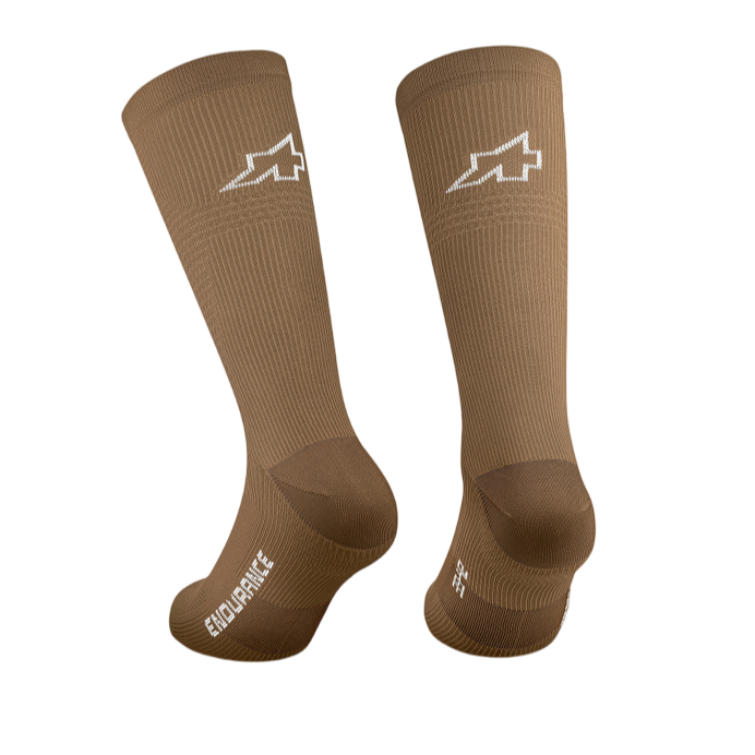 ASSOS ENDURANCE S11 καφέ κάλτσες