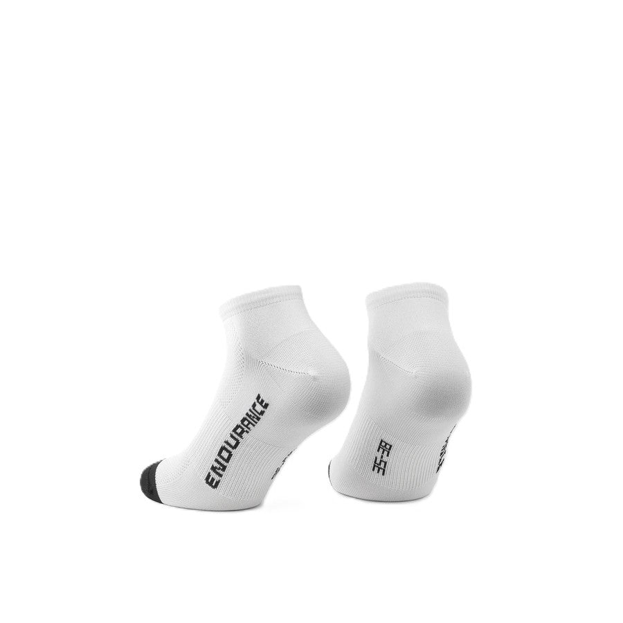 ASSOS ENDURANCE LOW S11 Λευκές κάλτσες