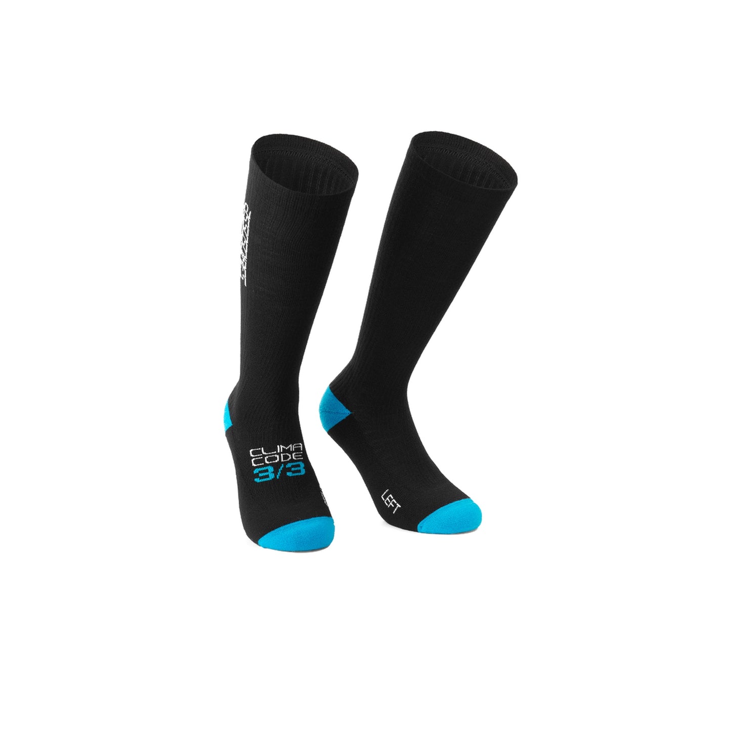 Κάλτσες ASSOS ULTRAZ WINTER FUGU Μαύρες