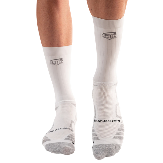 SPATZWEAR SPATZ AERO SOKZ Socks White