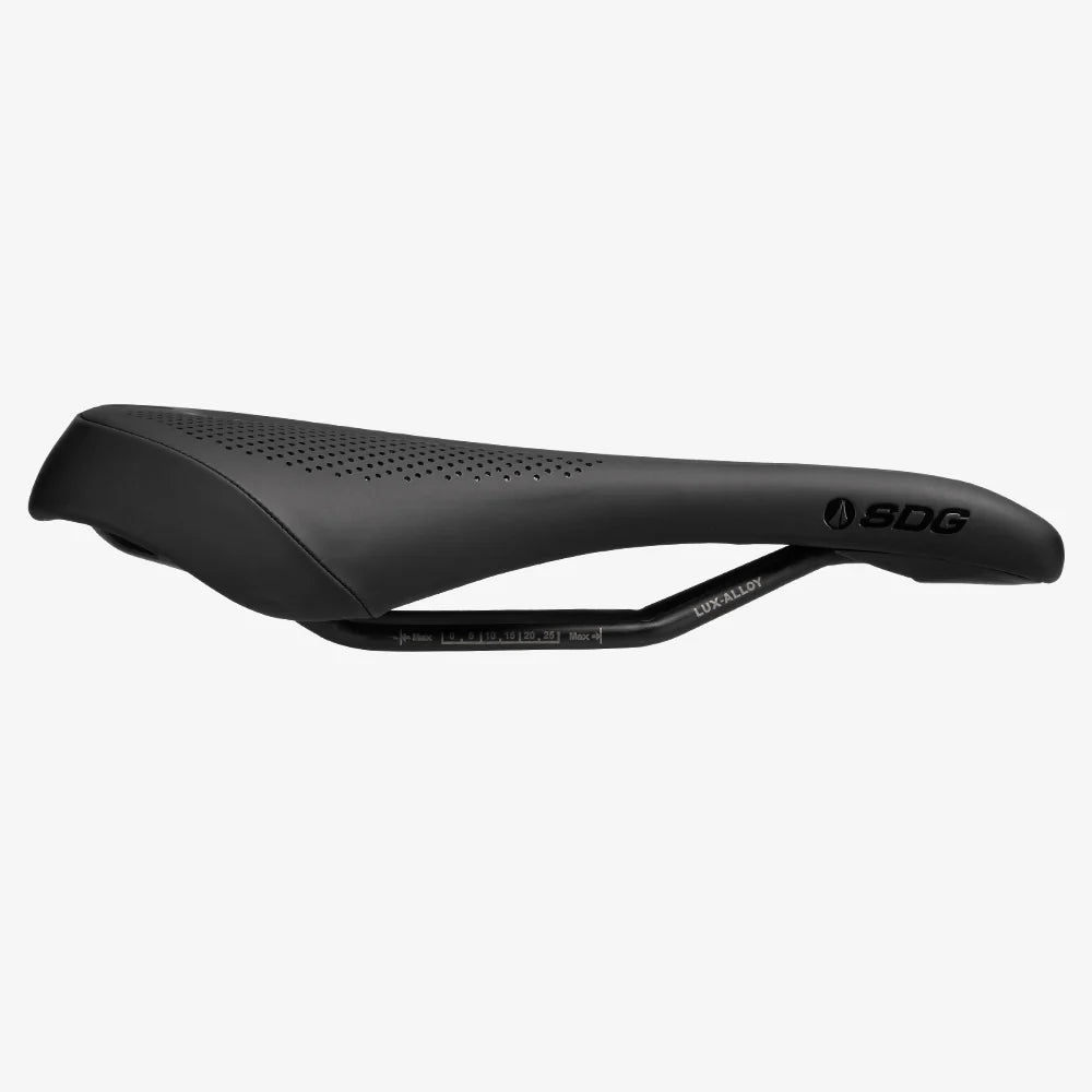 Γυναικεία σέλα SDG ALLURE V2 Lux-Alloy Rails Μαύρο