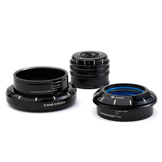 Headset CANE CREEK 110 Ceramic Tapered , 1 1/8"-1.5", ZS44/28.6/H8 | EC44/40/H12, μαύρο/ασημί