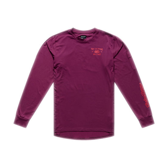 TROY LEE DESIGNS RUCKUS RIDE LOCKDOWN Μακρυμάνικο Jersey Sangria