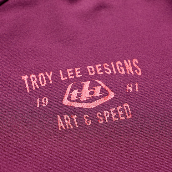 TROY LEE DESIGNS RUCKUS RIDE LOCKDOWN Μακρυμάνικο Jersey Sangria