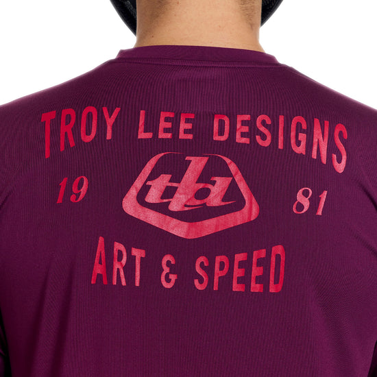 TROY LEE DESIGNS RUCKUS RIDE LOCKDOWN Μακρυμάνικο Jersey Sangria