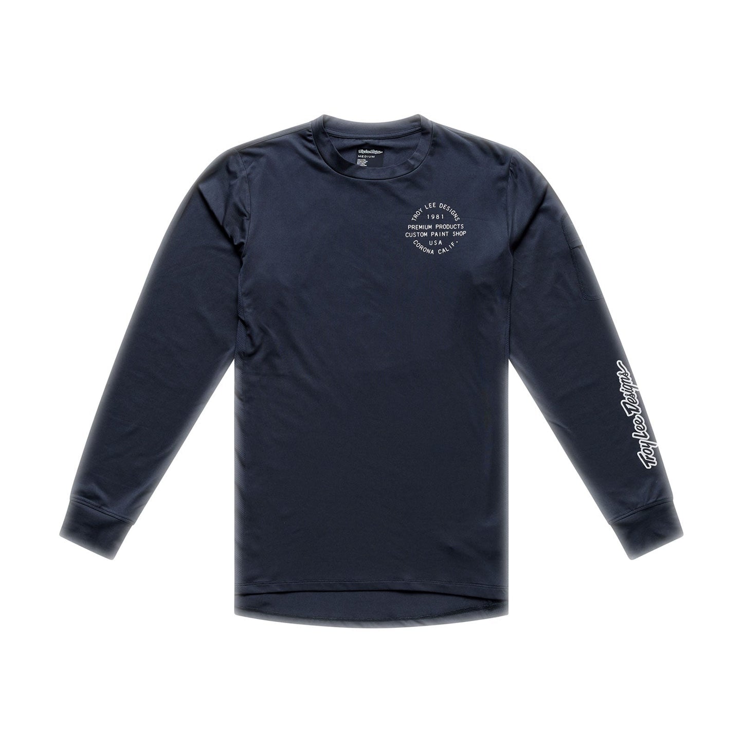 TROY LEE DESIGNS RUCKUS RIDE PRESSED Μακρυμάνικο Carbon Jersey με μακρύ μανίκι