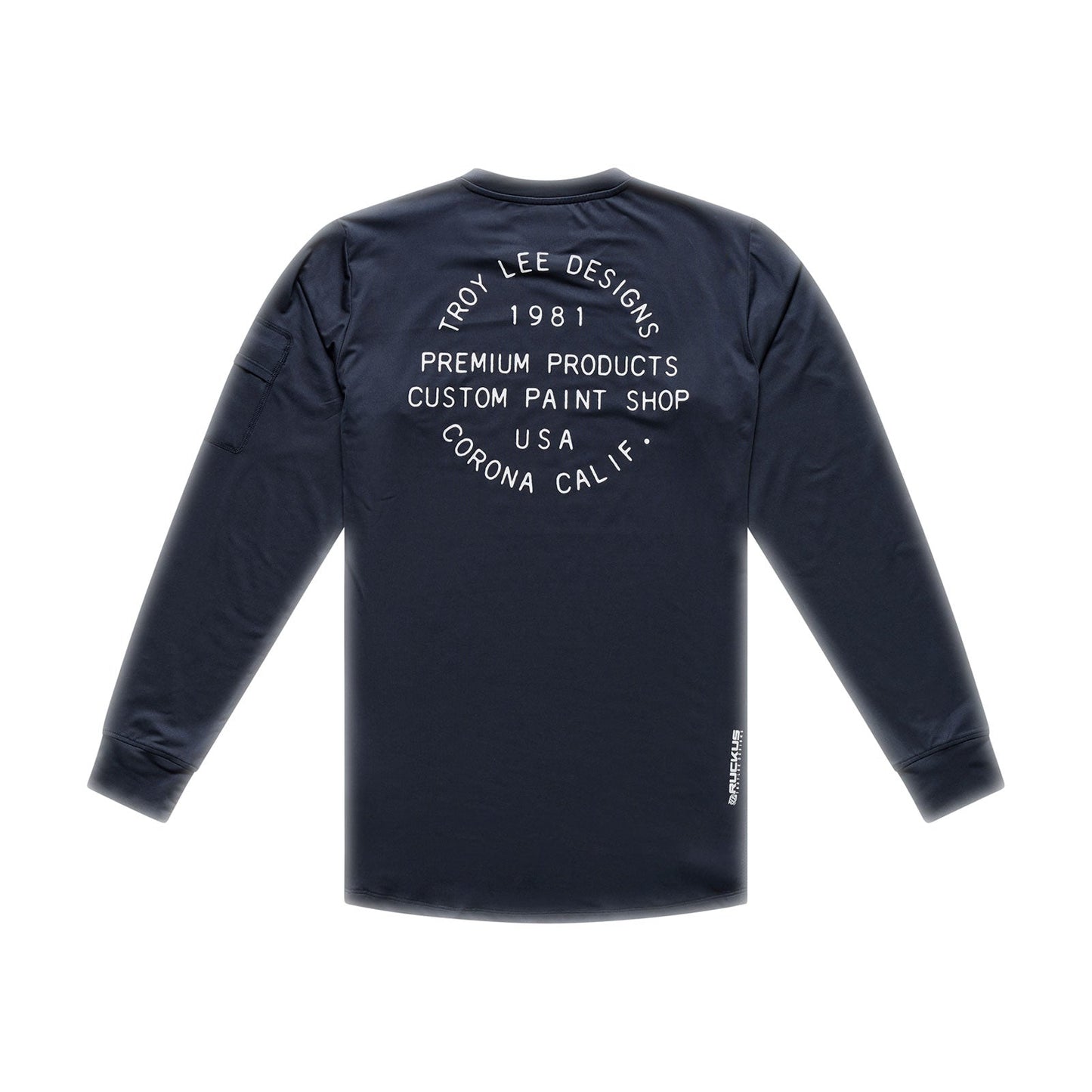 TROY LEE DESIGNS RUCKUS RIDE PRESSED Μακρυμάνικο Carbon Jersey με μακρύ μανίκι