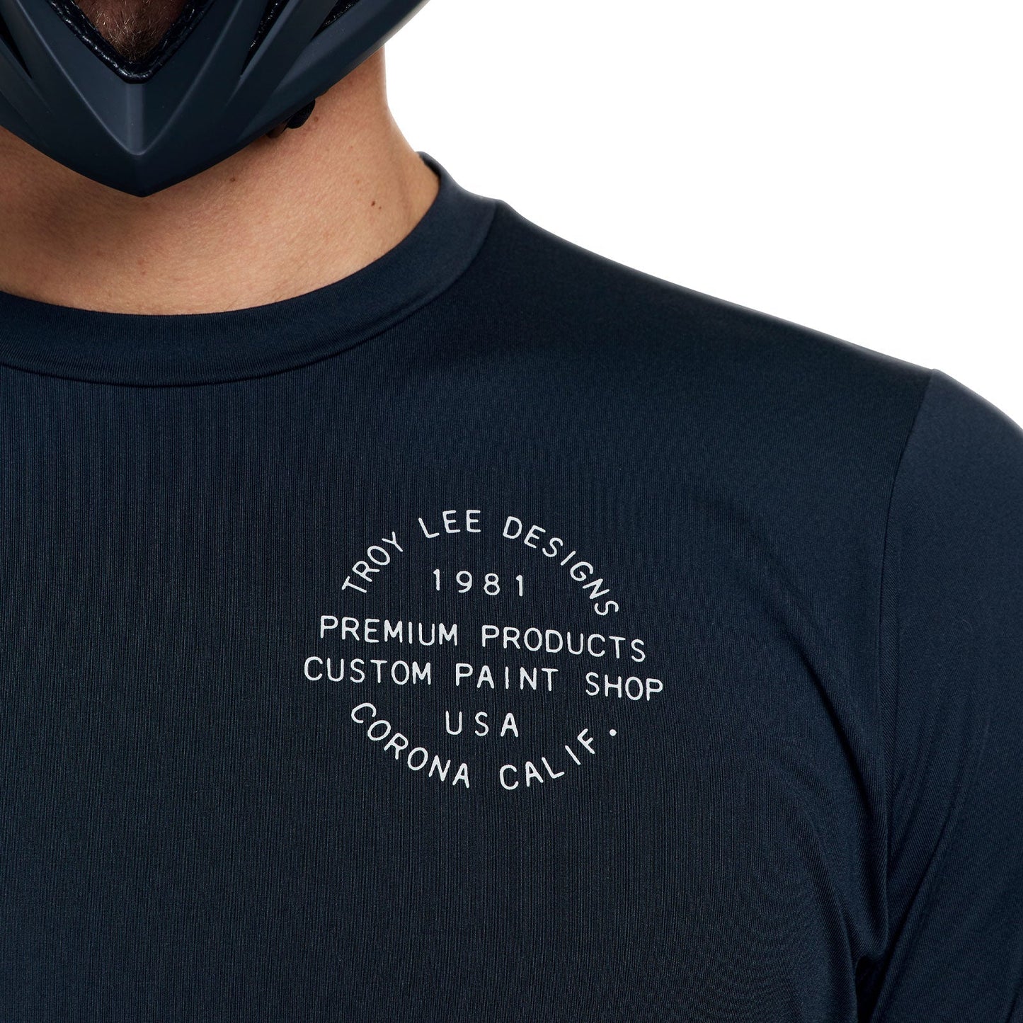 TROY LEE DESIGNS RUCKUS RIDE PRESSED Μακρυμάνικο Carbon Jersey με μακρύ μανίκι