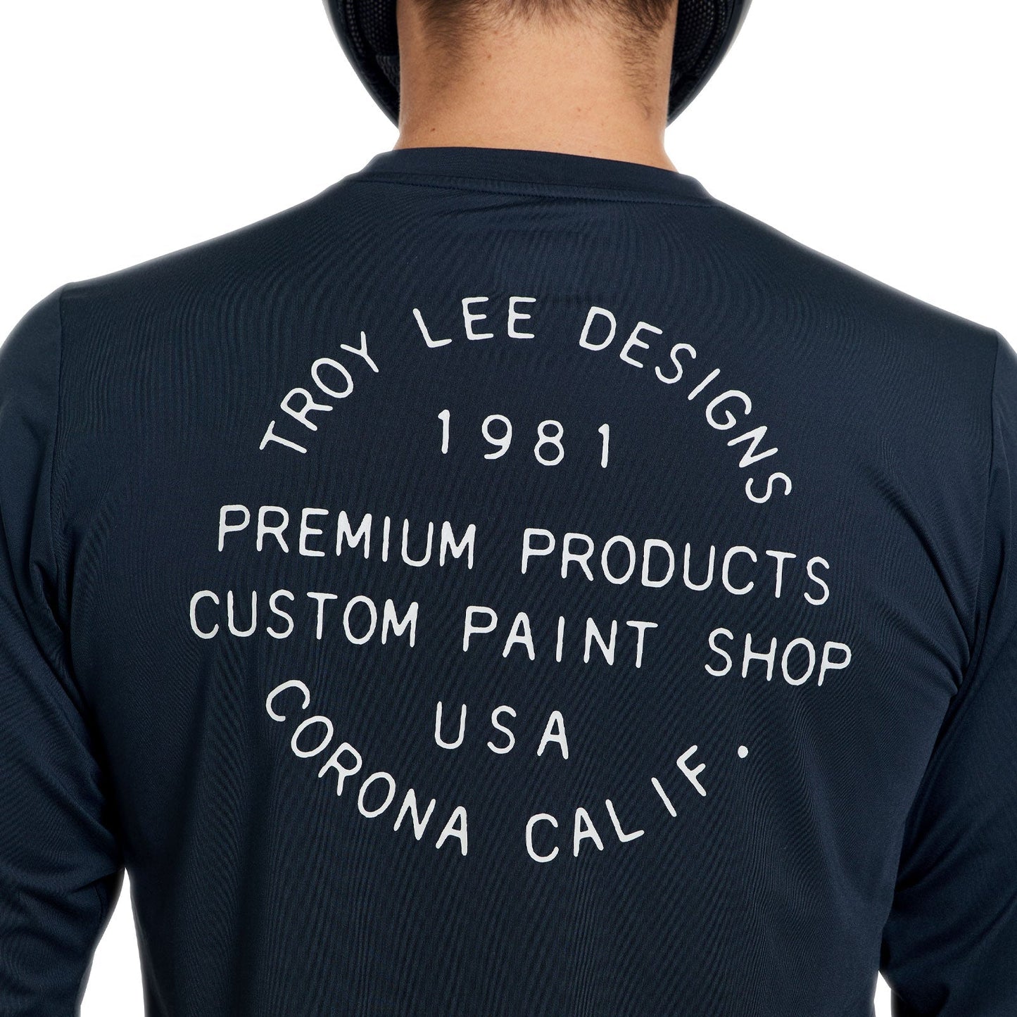 TROY LEE DESIGNS RUCKUS RIDE PRESSED Μακρυμάνικο Carbon Jersey με μακρύ μανίκι
