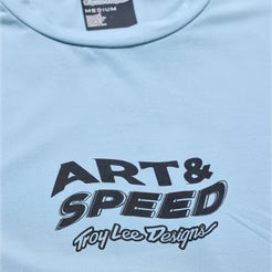 TROY LEE DESIGNS RUCKUS RIDE WAVES Jersey Μακρυμάνικο Μπλε