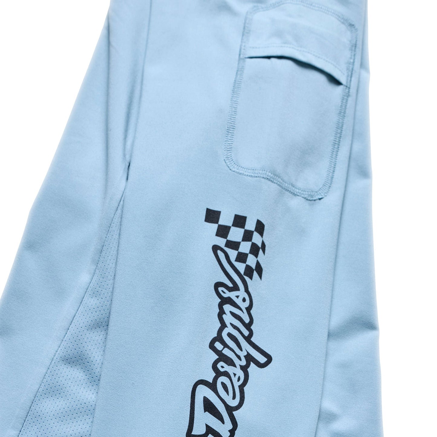 TROY LEE DESIGNS RUCKUS RIDE WAVES Jersey Μακρυμάνικο Μπλε