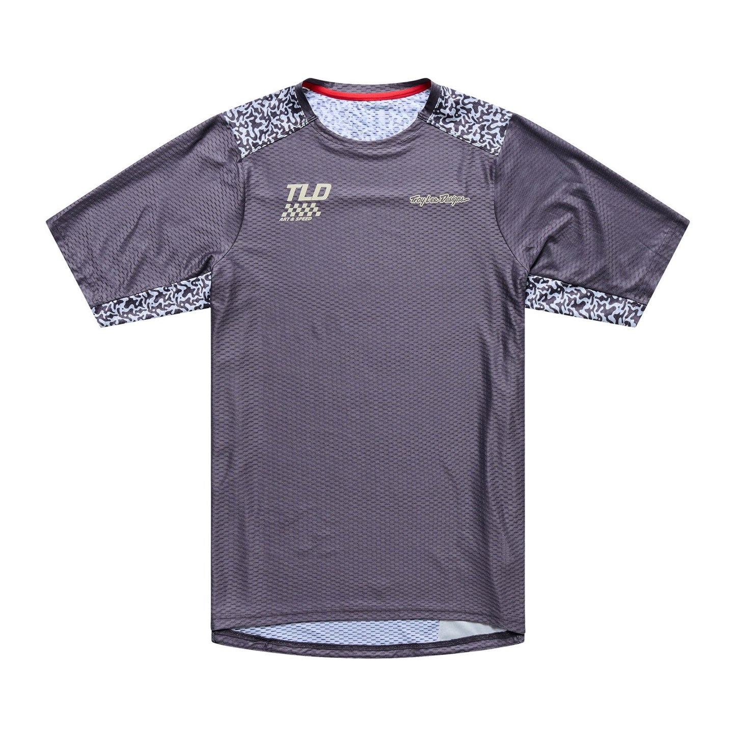 TROY LEE DESIGNS SKYLINE PRO AIR RIDGELINE Jersey Carbon Short Sleeve