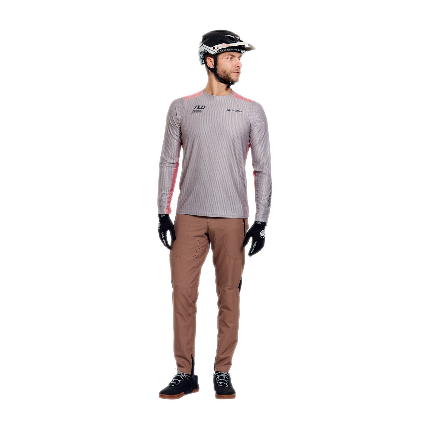 TROY LEE DESIGNS SKYLINE PRO AIR RIDGELINE Long Sleeve Stone Jersey
