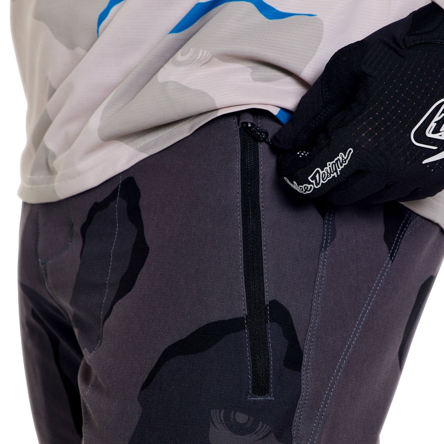 TROY LEE DESINS SKYLINE PRO FLOW CAMO Carbon παντελόνι