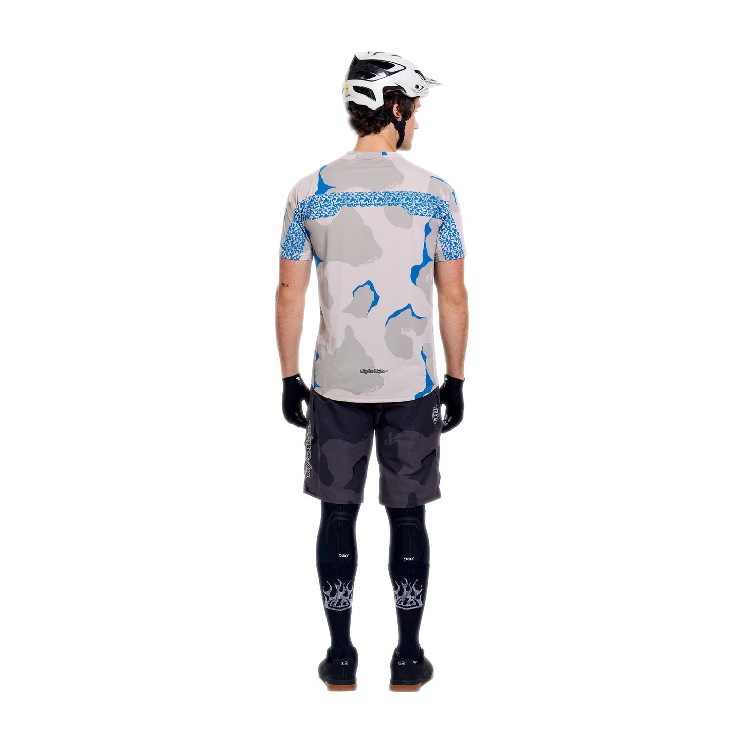 TROY LEE DESIGNS SKYLINE PRO FLOW CAMO Carbon Shorts with Liner BN3TH