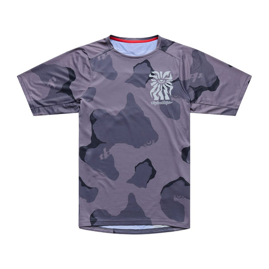 TROY LEE DESIGNS SKYLINE PRO FLOW CAMO Short Sleeve Carbon Jersey