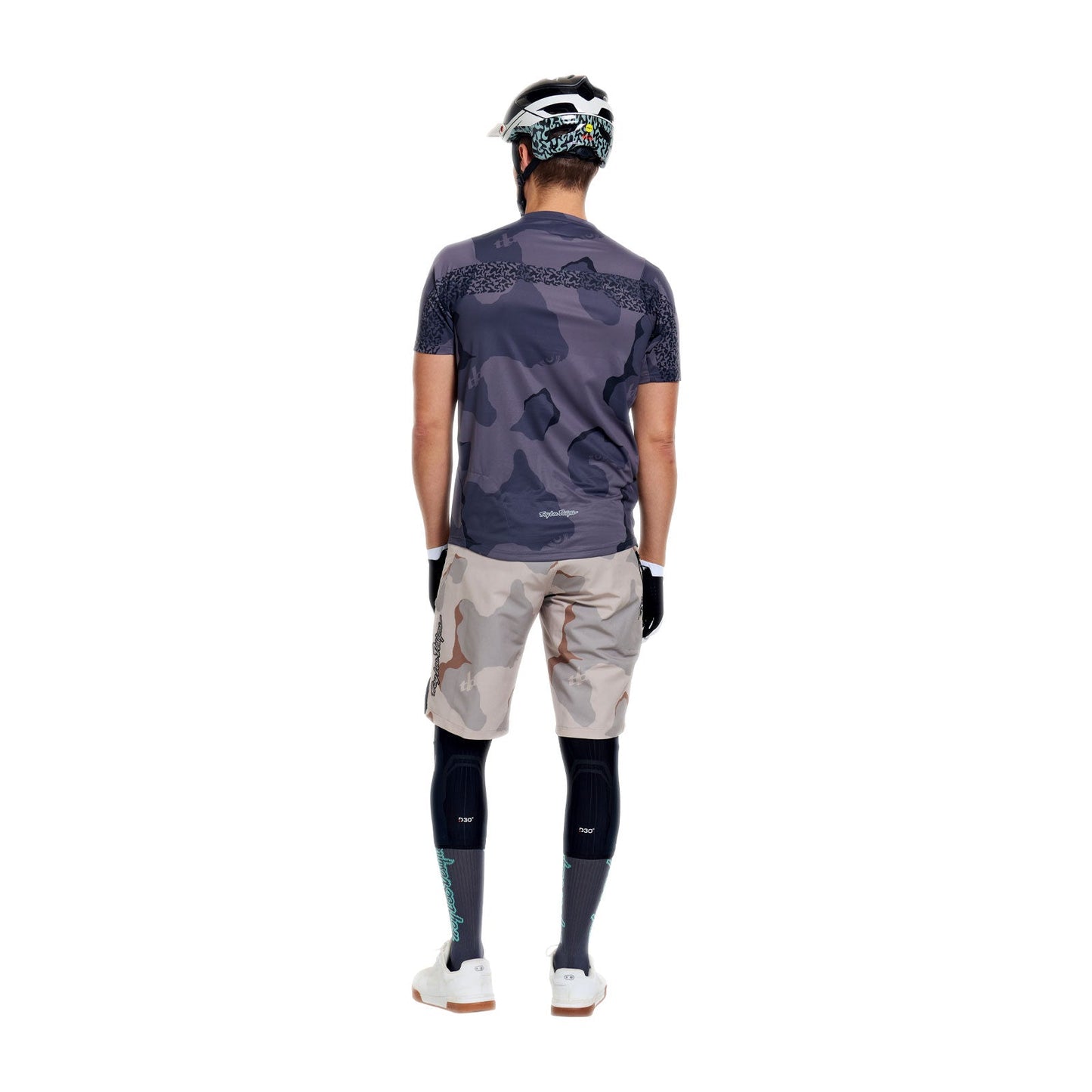 TROY LEE DESIGNS SKYLINE PRO FLOW CAMO Κοντομάνικο Jersey Carbon