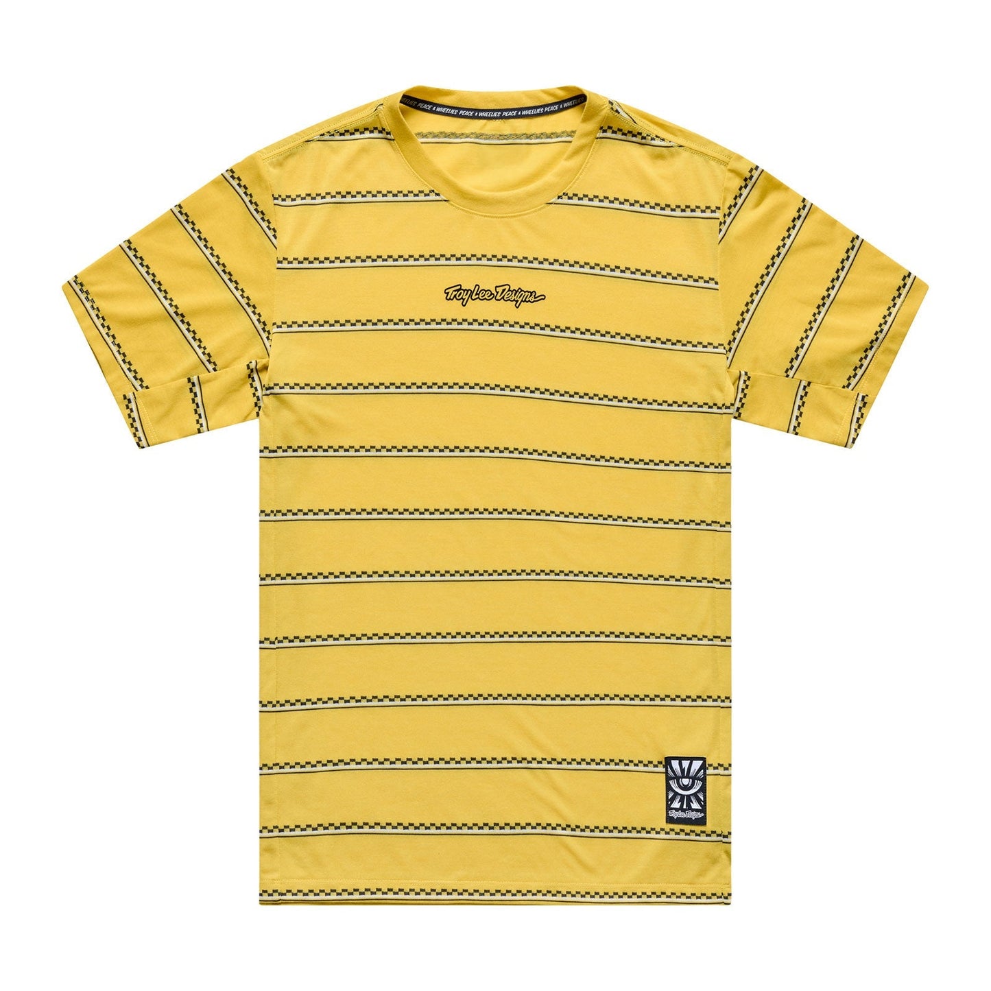 TROY LEE DESIGNS SKYLINE FAKIE RIDE Jersey Short Sleeve Yellow