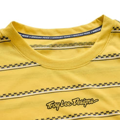 TROY LEE DESIGNSSKYLINE FAKIE RIDE Jersey Short Sleeve Yellow