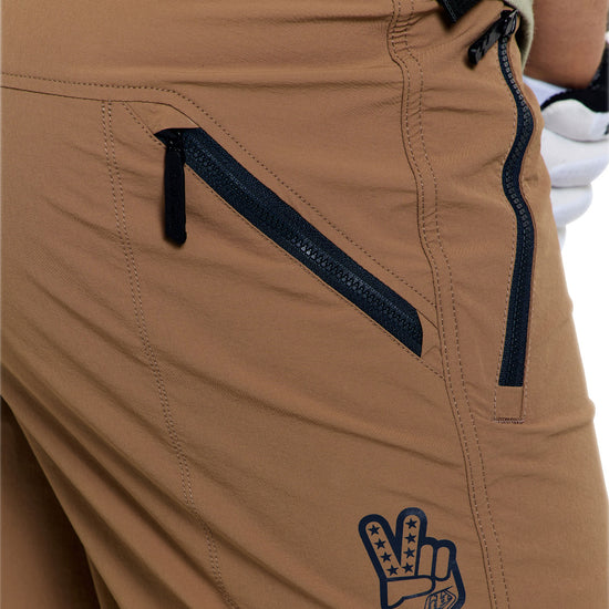 TROY LEE DESIGNS SKYLINE TRAIL W/LINER MONO Shorts Beige