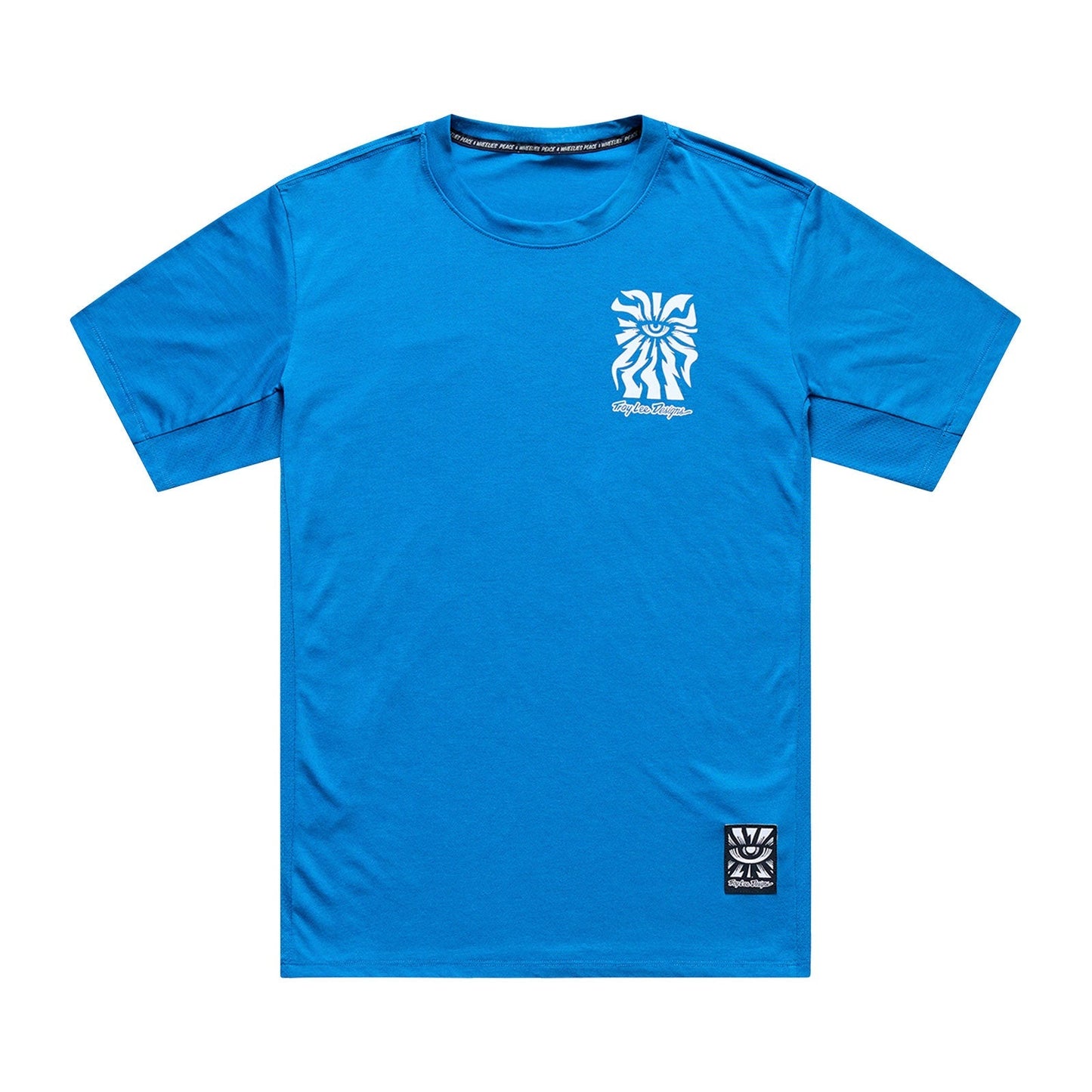 TROY LEE DESIGNS SKYLINE RIDE ONE EYE AERO Jersey Κοντομάνικο Μπλε