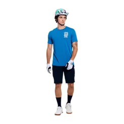 TROY LEE DESIGNSSKYLINE RIDE ONE EYE AERO Jersey Κοντομάνικο Μπλε