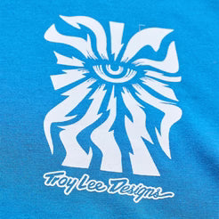 TROY LEE DESIGNSSKYLINE RIDE ONE EYE AERO Jersey Κοντομάνικο Μπλε