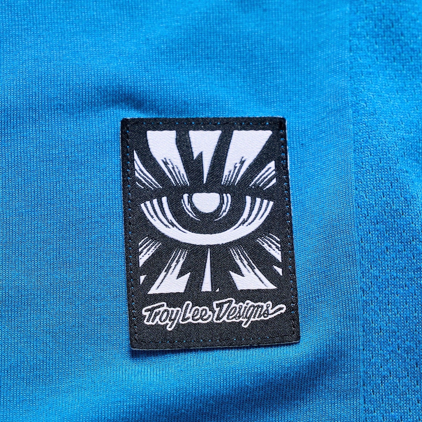 TROY LEE DESIGNS SKYLINE RIDE ONE EYE AERO Jersey Κοντομάνικο Μπλε