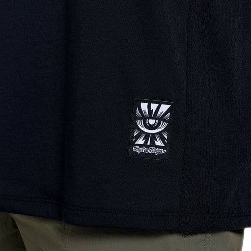 TROY LEE DESIGNSSKYLINE RIDE SIGNATURE Jersey κοντομάνικο μαύρο/πράσινο