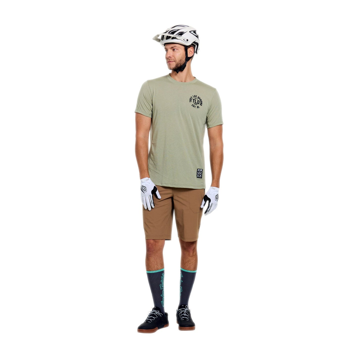 TROY LEE DESIGNS SKYLINE RIDE STAMPS Κοντομάνικο Jersey Sage