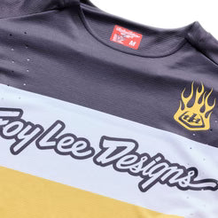 TROY LEE DESIGNS SPRINT PRO YO MOTO Long Sleeve Jersey Black/Yellow