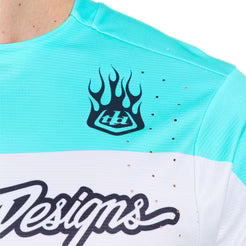TROY LEE DESIGNS SPRINT PRO YO MOTO Μακρυμάνικο Jersey Μαύρο/Μπλε