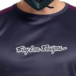 TROY LEE DESIGNS STAGE SIGNATURE Jersey Carbon κοντομάνικο