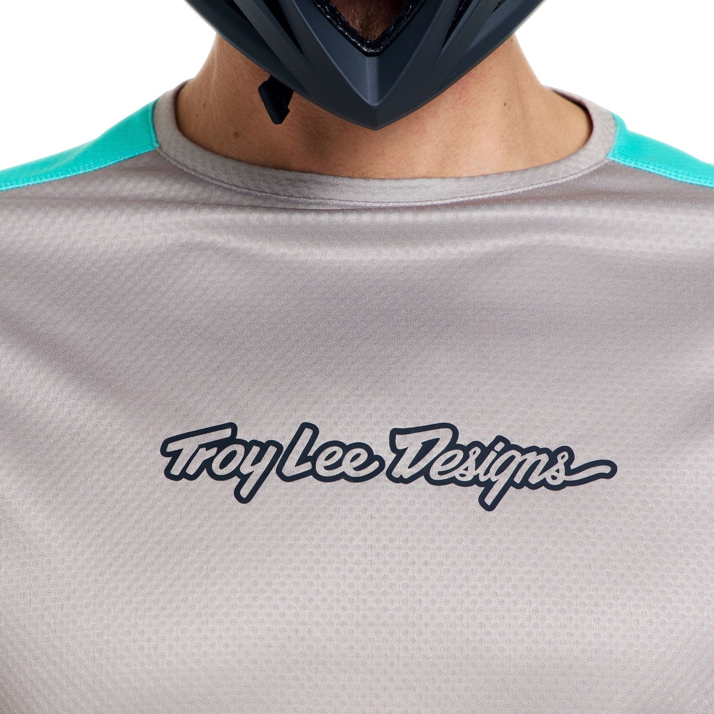 TROY LEE DESIGNS STAGE SIGNATURE Μακρυμάνικο Jersey Γκρι/Μπλε
