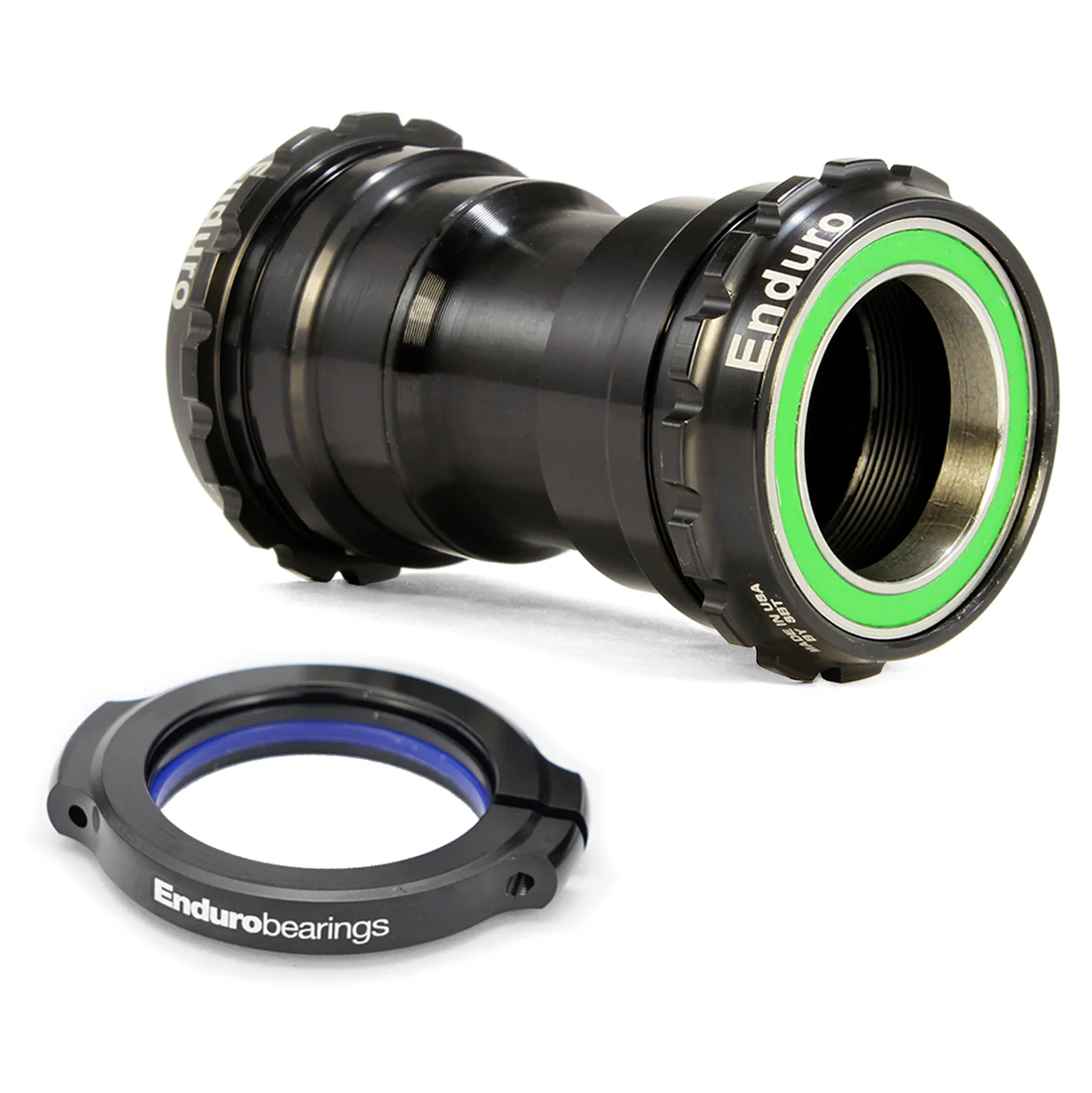 ENDURO BEARINGS TorqTite PF30 bottom bracket DUB axle Stainless steel bearings Black