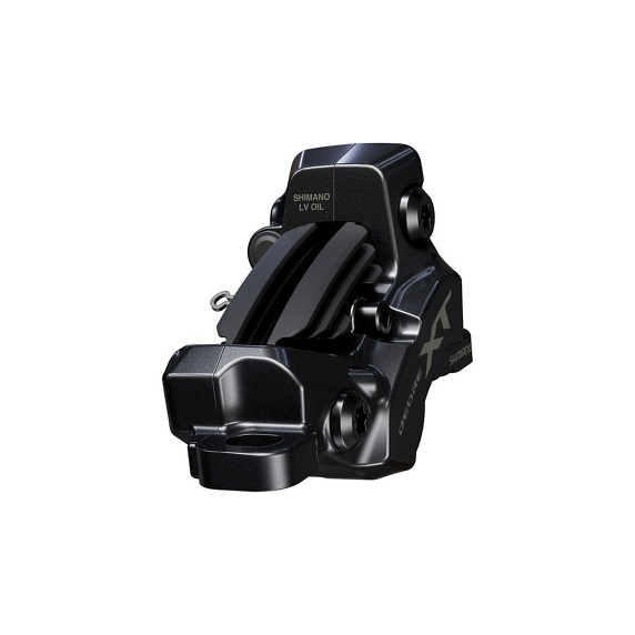 SHIMANO XT BR-M8220 Δαγκάνα δισκόφρενου με 4 έμβολα μετά την τοποθέτηση