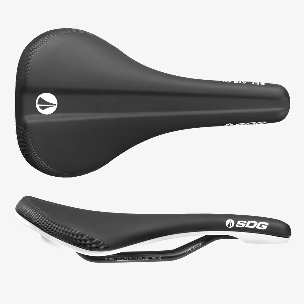 SDG BEL-AIR V3 Rails Lux Alloy σέλα μαύρο/λευκό