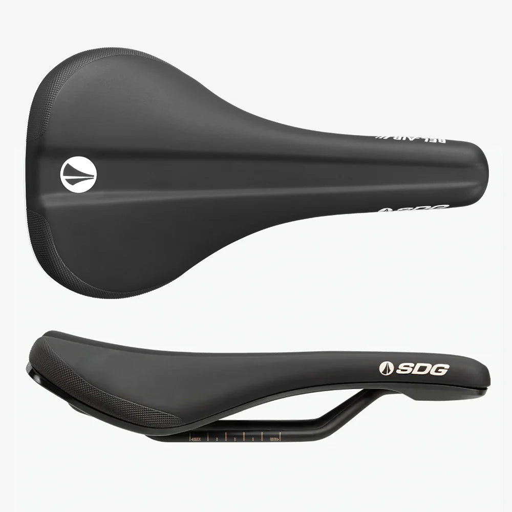 SDG BEL-AIR V3 Air Foam Rails χαλύβδινη σέλα Μαύρο