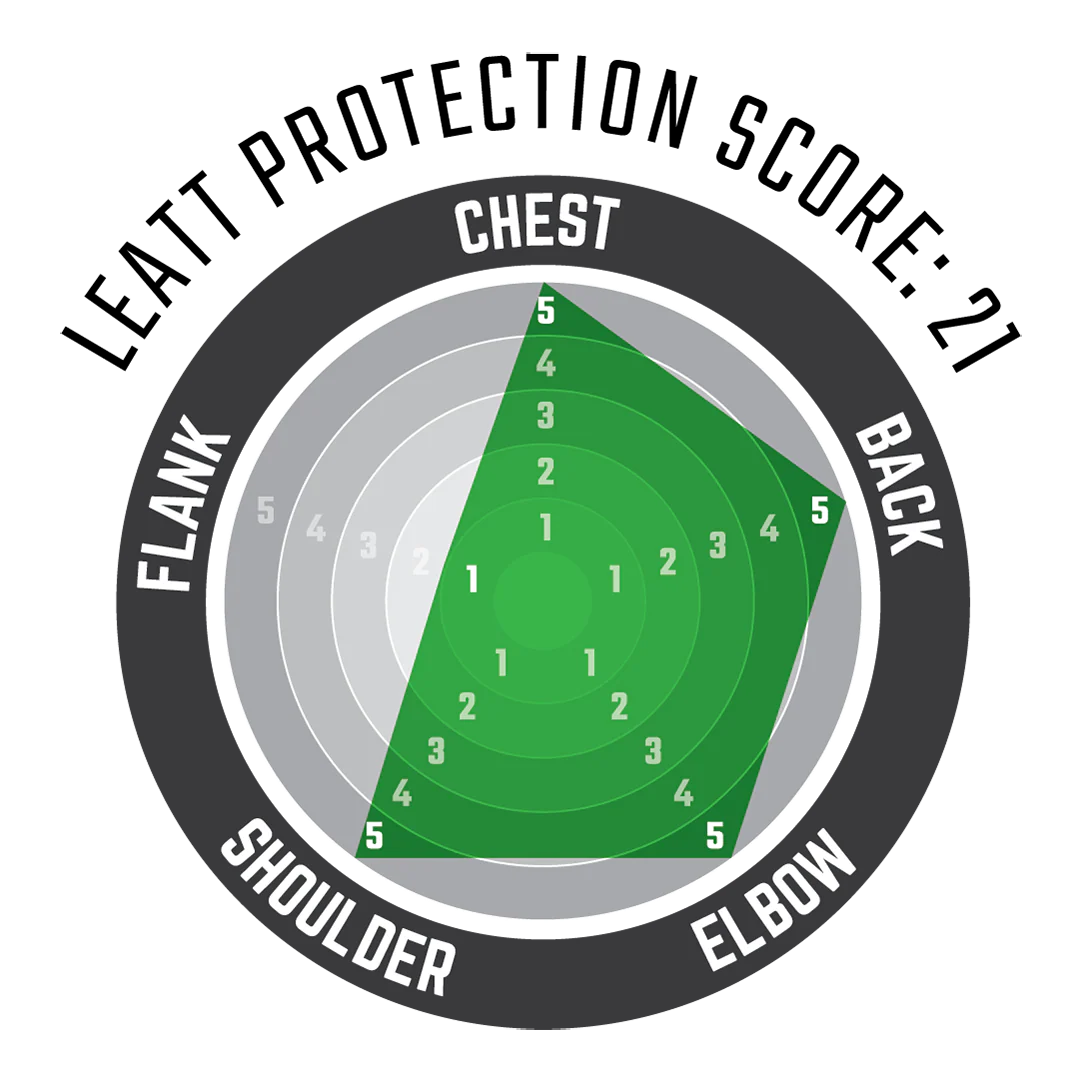 LEATT 3DF AIRFIT EVO Protective Jacket Black