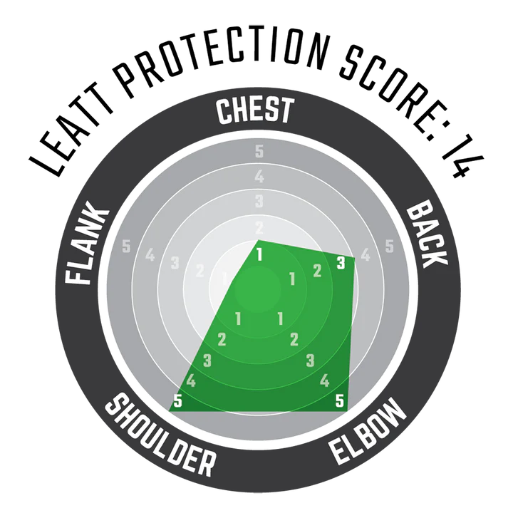 Protective vest LEATT REAFLEX STEALTH Black